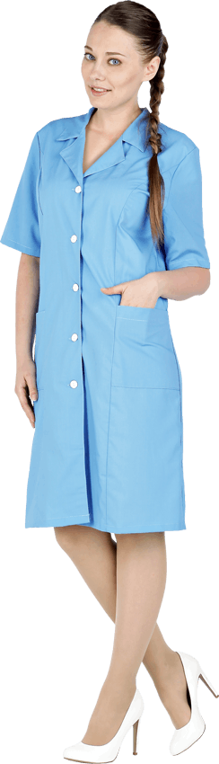 Халат СЕЛЕНА, голубой